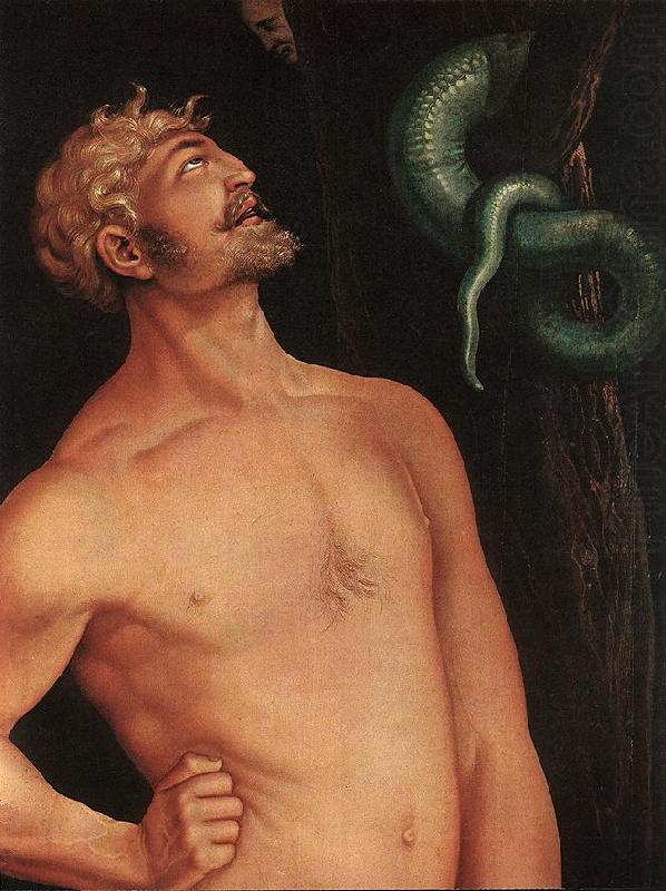 BALDUNG GRIEN, Hans Adam (detail) china oil painting image